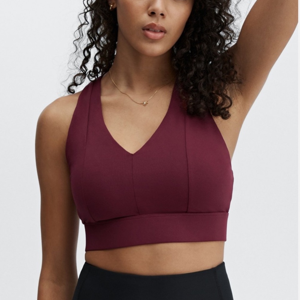 NWT Fabletics Mila Midi Medium Impact Sports Bra